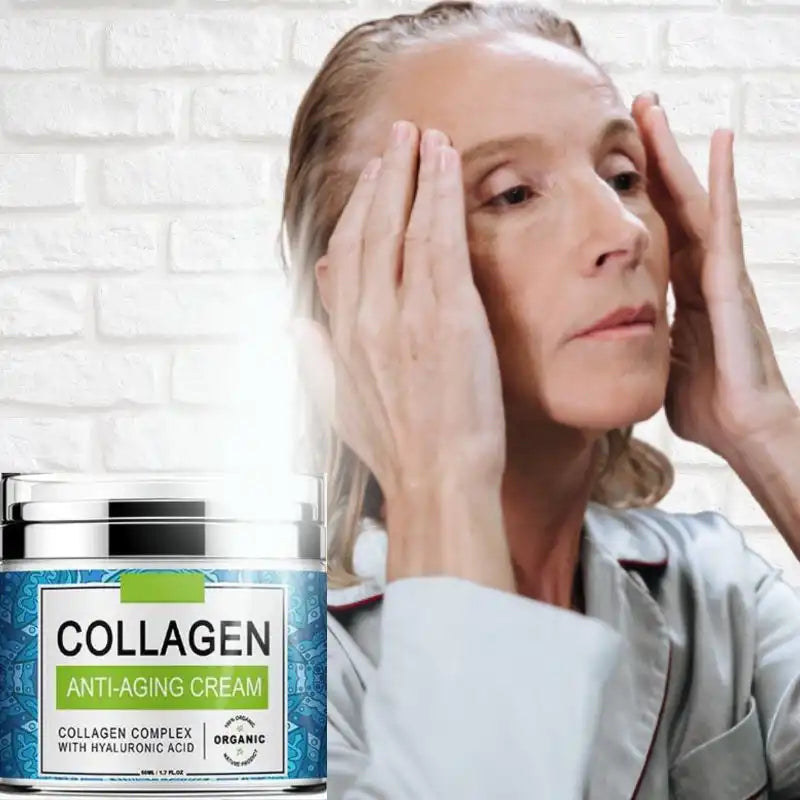 Crème au Collagène. Anti-Âge