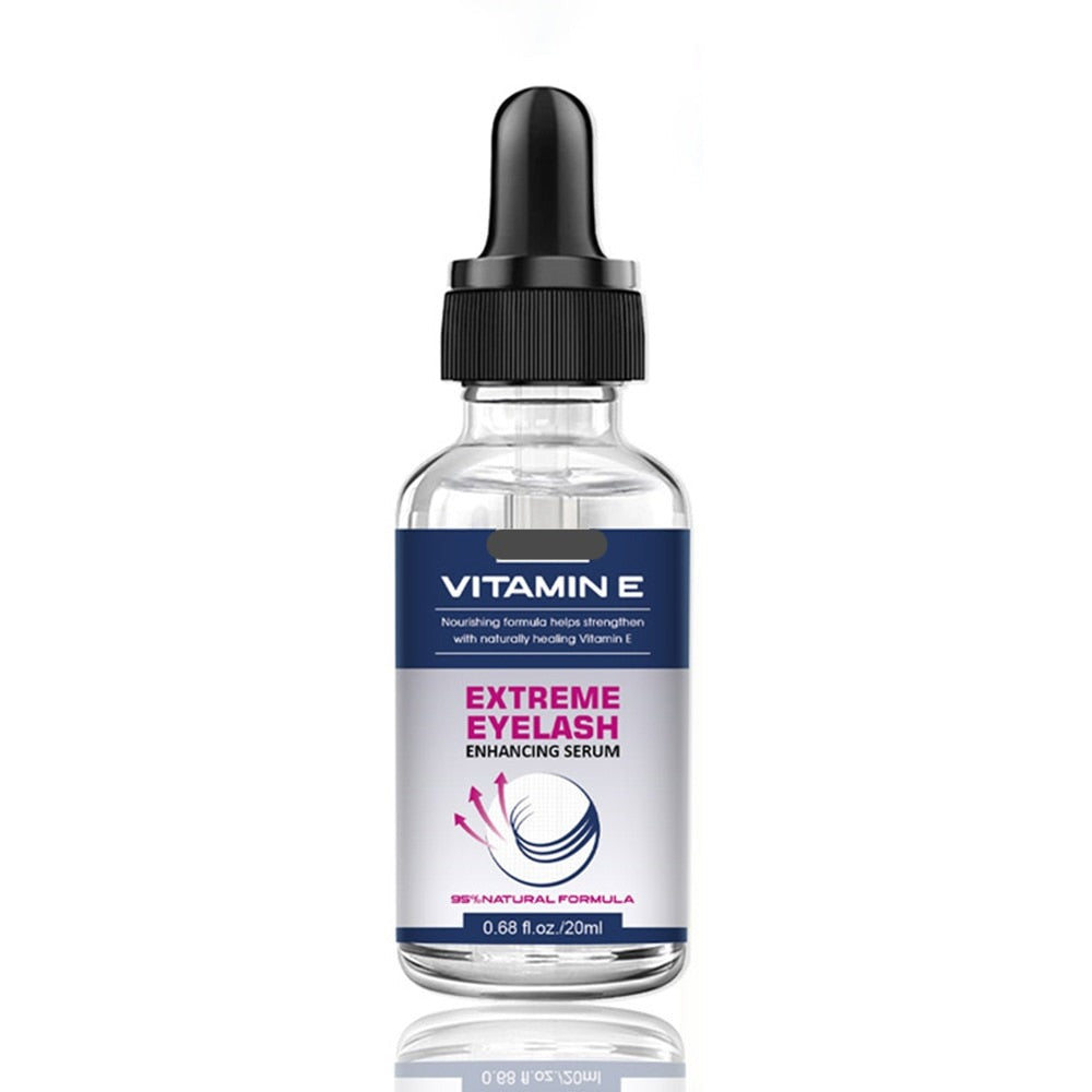 Nutri Cils. Vitamine E. Allongez. Aimez vos cils !